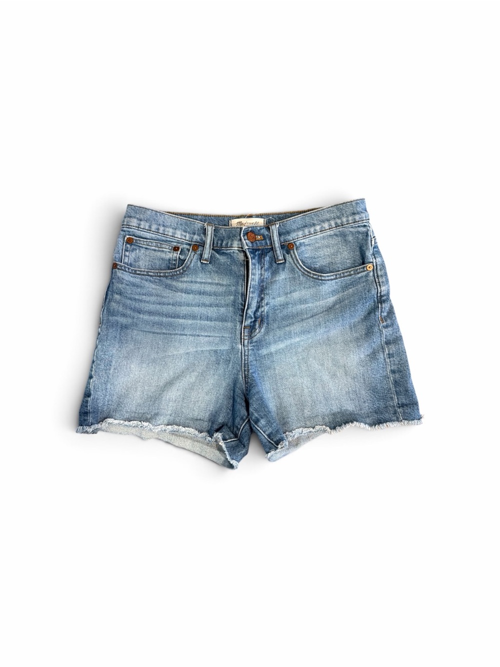 Madewell Light Blue Denim Cutoff Shorts - Women's size 27